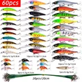 60pcs Mix lure set