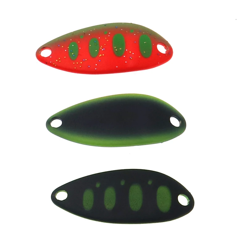 HISTOLURE-señuelo de cuchara de Pesca de trucha en t, 3,2g/32mm, Señuelos de Metal de cobre, cebos duros, SpinnerBaits, Pesca Artificial - imagen 4