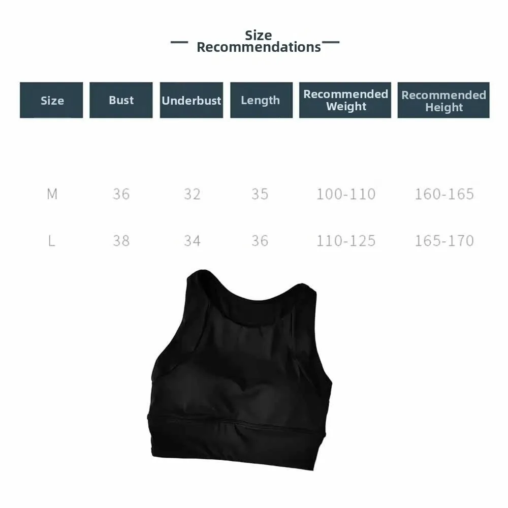 Sujetador deportivo elástico antiflacidez, chaleco de Yoga elástico de secado rápido, sujetador de entrenamiento transpirable absorbente de golpes para Fitness y gimnasio - imagen 4