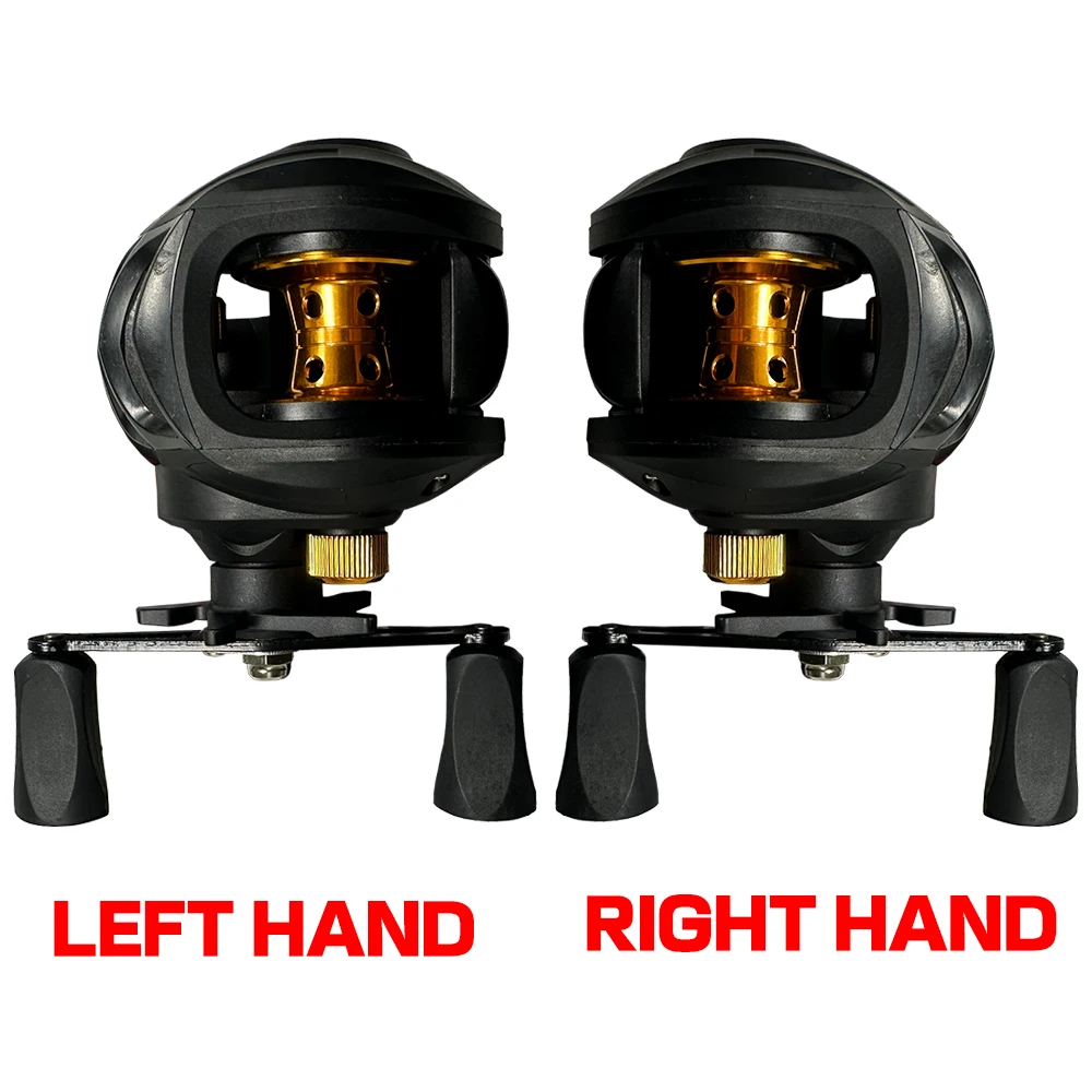 Carrete de Pesca Jigging Baitcasting CNC Line Cup 19 + 1BB, relación de velocidad de arrastre máxima de 8kg, 7,2: 1, Pesca de lubina en agua dulce y salada - imagen 4