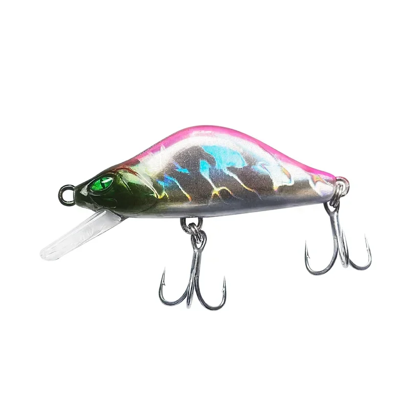 MUKUN cebos duros Minnow Bass 6G 45MM señuelo de pesca señuelos duros cebo de pesca Artificial pesca Wobbler Mini - imagen 5