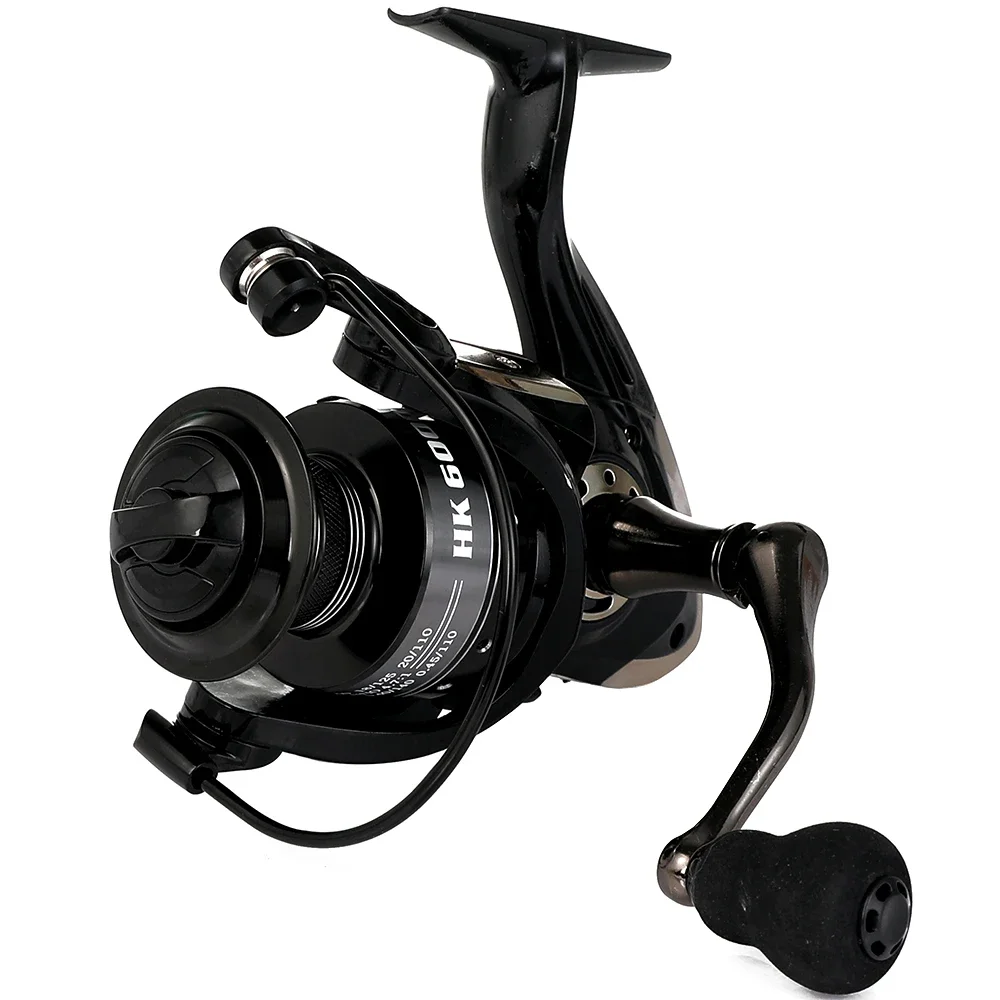 Carrete de pesca giratorio serie 2000-7000 con alarma de picadura de pescado 5,2: 1 carrete de pesca de carpa de alta velocidad línea de Metal taza aparejos de pesca de mar - imagen 3