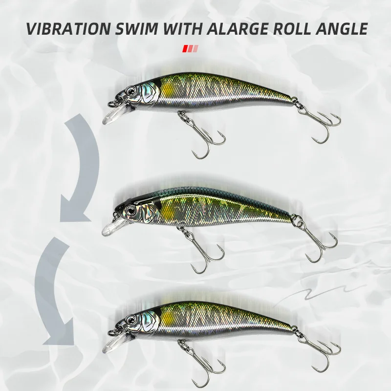 ALLBLUE EDGE 90S pececillo de hundimiento pesado Wobbler plano señuelo de pesca 90mm/15,5g cebo duro Artificial Crankbait trucha equipo de aparejos de lubina - imagen 3