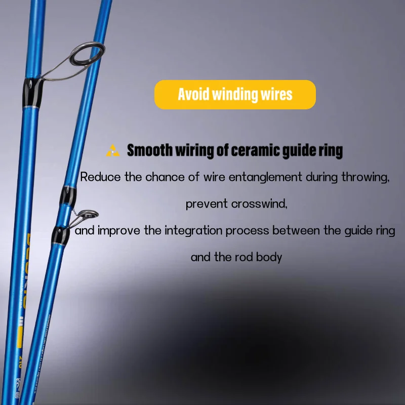 Señuelo DEUKIO de viaje, fundición giratoria, 1,8 m/2,1 m, 4/5 secciones, caña de pescar, peso del señuelo, 4-25g ML, acción para pesca de carpa y lubina - imagen 2