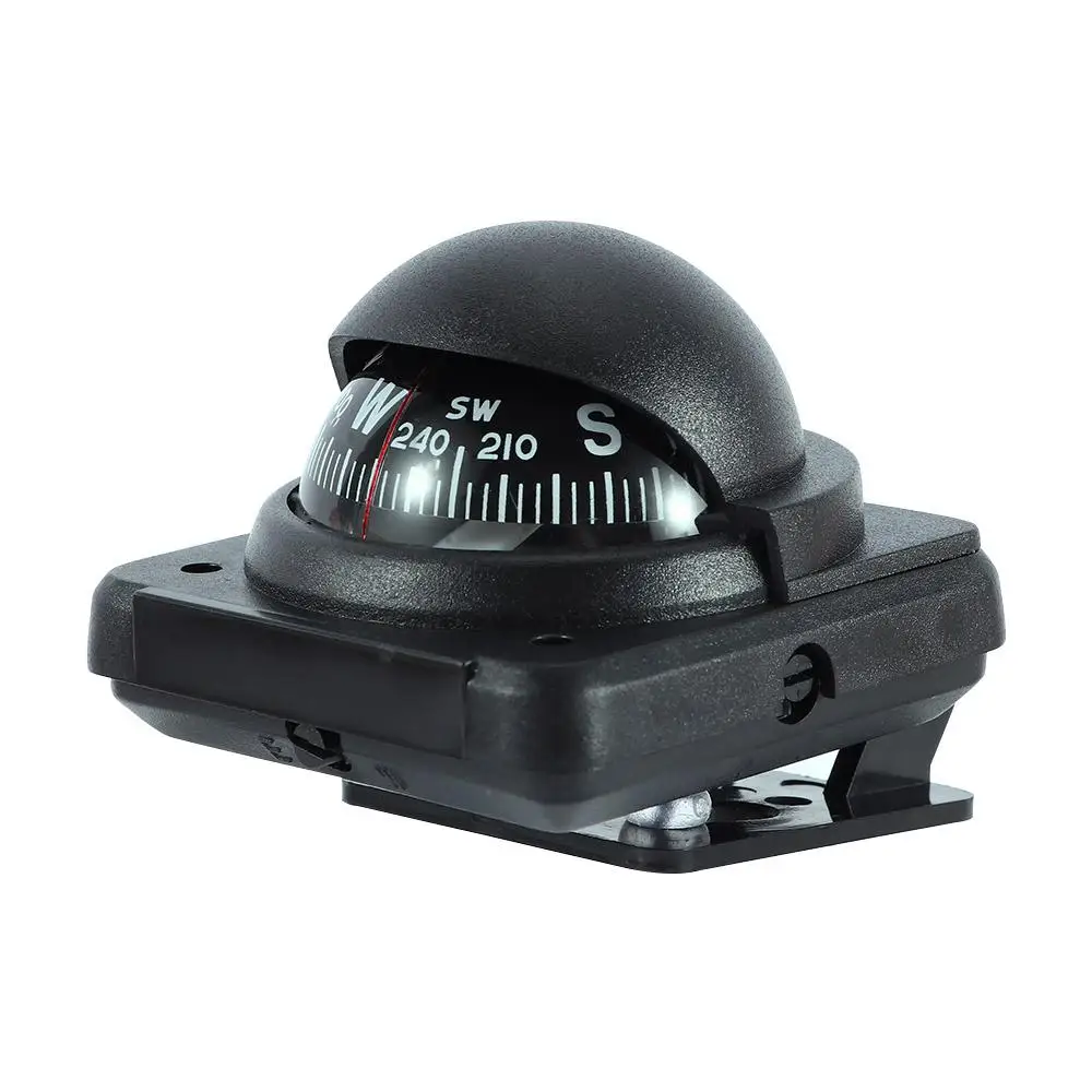 Camión duradero para acampar, coche, barco, brújula negra para barco, brújula náutica, brújula de navegación para barco marino - imagen 4