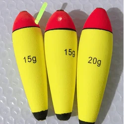 3 uds Boya 10g-100g flotador de pesca de espuma flotabilidad flotante elástico Material EVA aparejos de pesca equipo de pesca