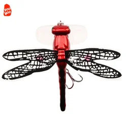 Señuelo Duro Topwater Imitación Libélula – Wobbler para Trucha