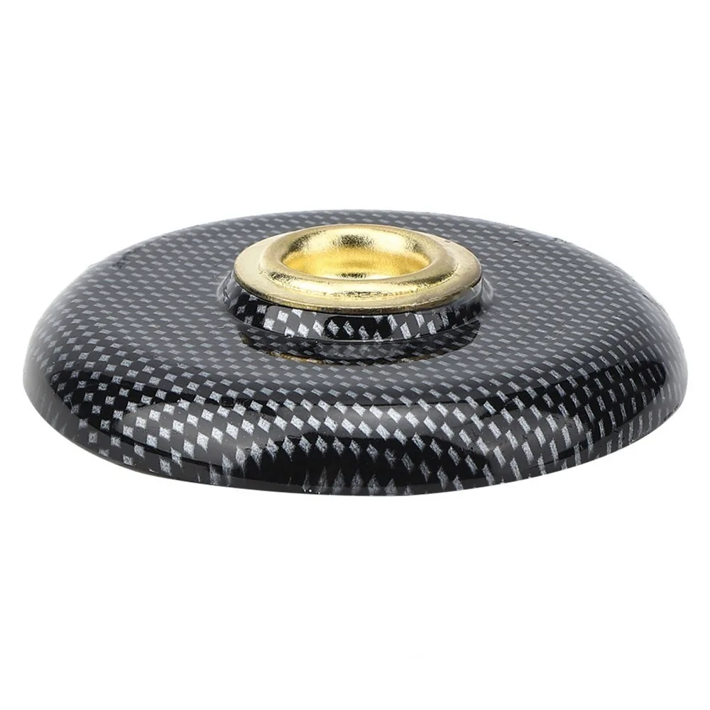 ​ Marrón/Negro ​ Estera antideslizante para violonchelo ​   Tapón antideslizante ​ Soporte de plástico y metal ​ ​ Soporte de clavija para violonchelo Rock Stop ​ Con agujero para piso - imagen 2