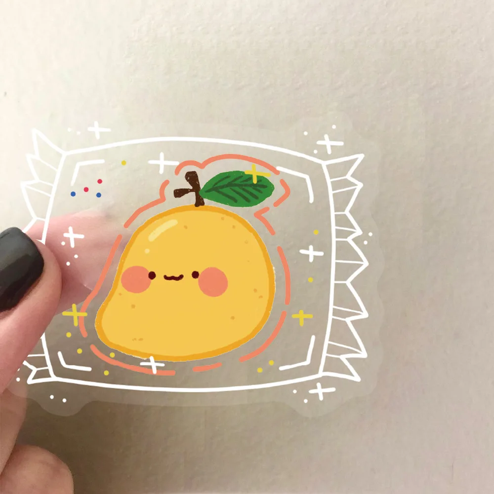 Pegatinas transparentes impermeables adhesivas – Calcomanías multiuso - imagen 5