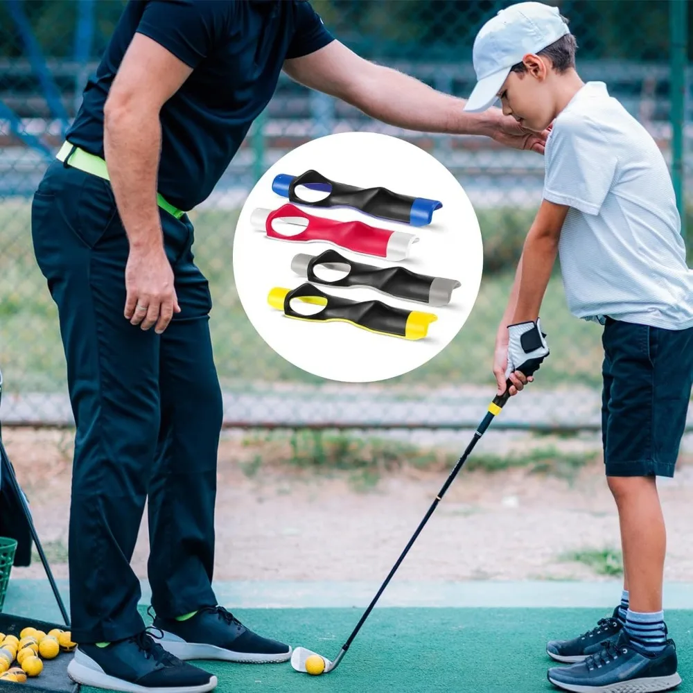 Agarre de Golf corrector para principiantes – Mango plástico para mano derecha