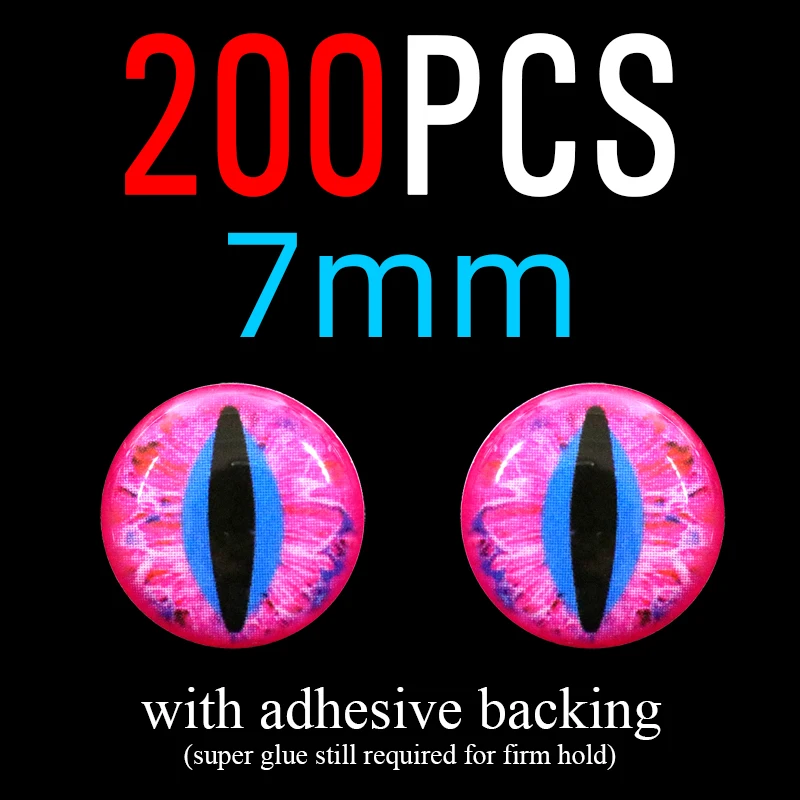 Pink 7mm 200pcs