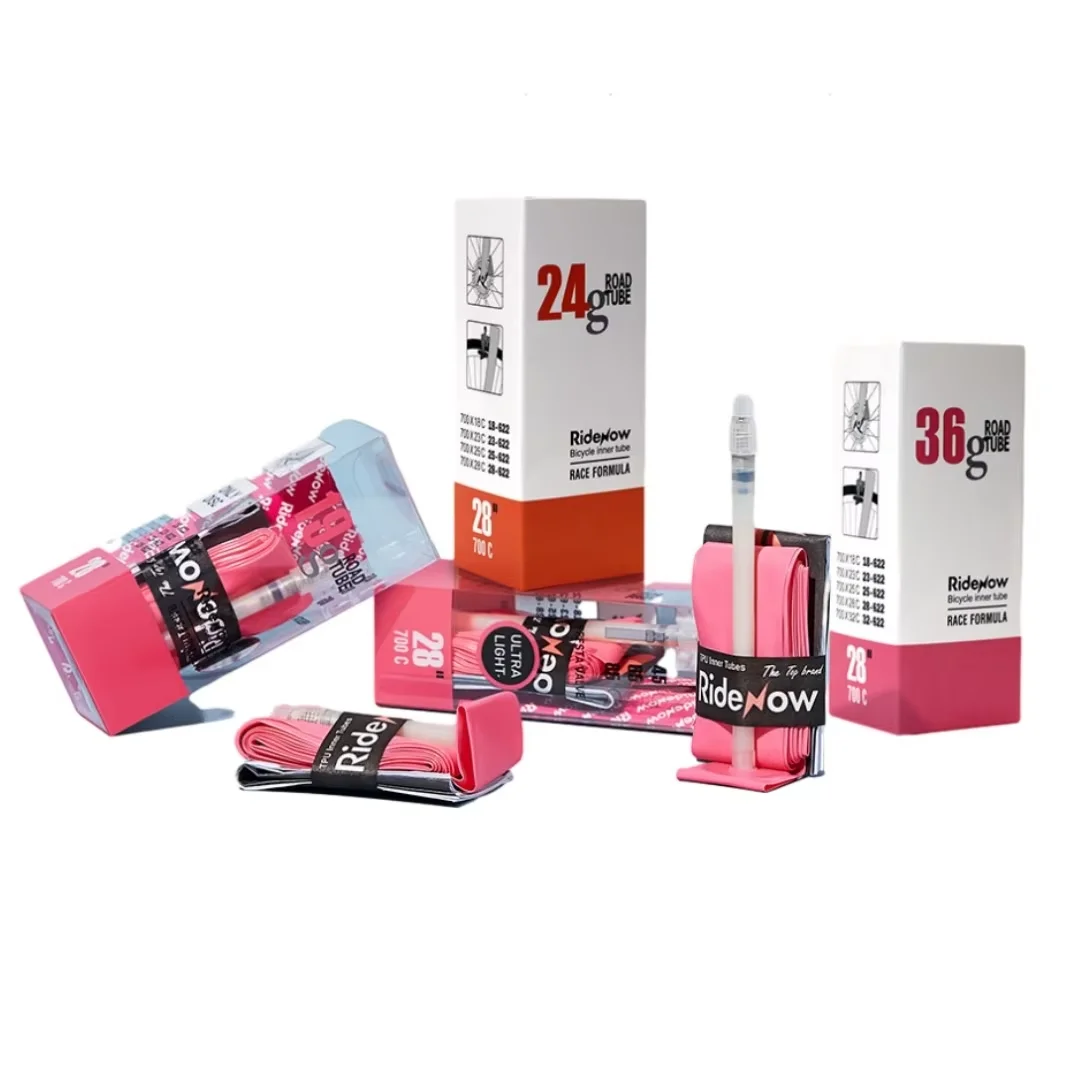 Tubo interior ultraligero para bicicleta de montaña y carretera, 24g, Tpu, resistente al desgaste, ligero y portátil, accesorios para boquilla de neumático de vacío - imagen 2