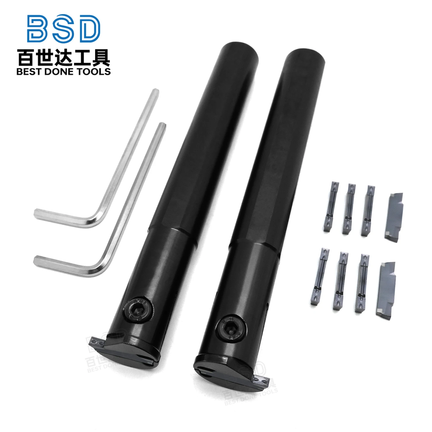MGIVR Portaherramientas de ranurado + kit MGMN insertos torno CNC - imagen 2