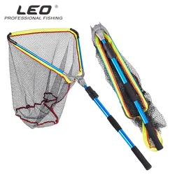 Red de aterrizaje telescópica triangular para pesca con mosca
