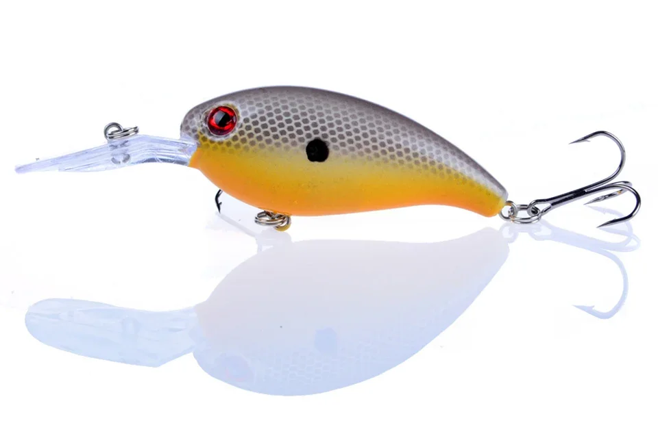 un señuelo de pesca con un diseño vibrante y múltiples ganchos para una captura efectiva