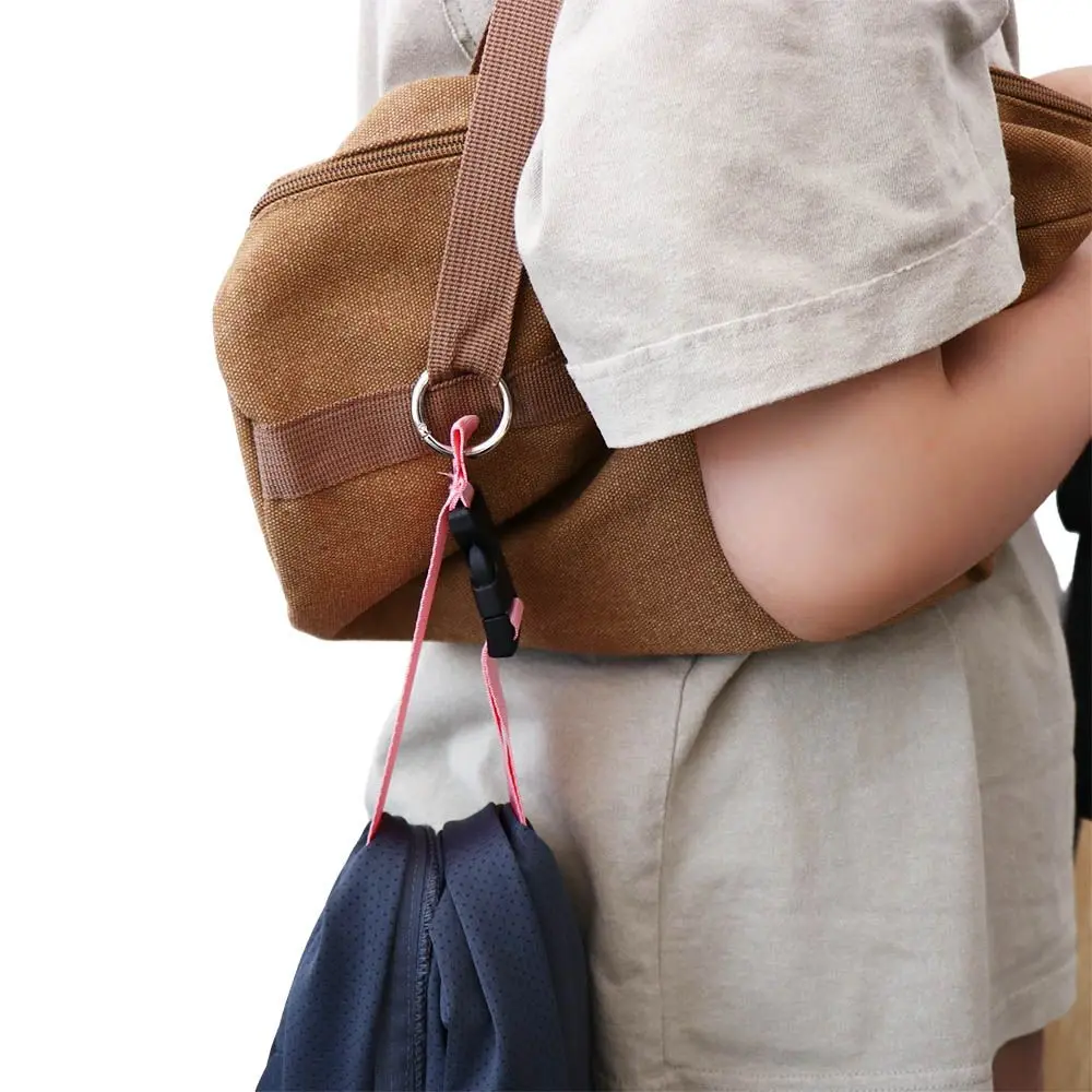 Hebilla con gancho para correa, cinturón de embalaje, bolso, abrazadera para ropa, hebilla de viaje, hebilla antirrobo, correa para equipaje, soporte para correa de equipaje - imagen 3