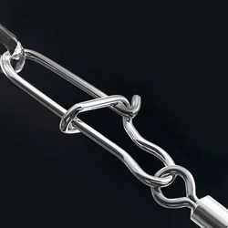 Conector Giratorio Acero Inoxidable Snap 4-12 para Señuelos y Anzuelos