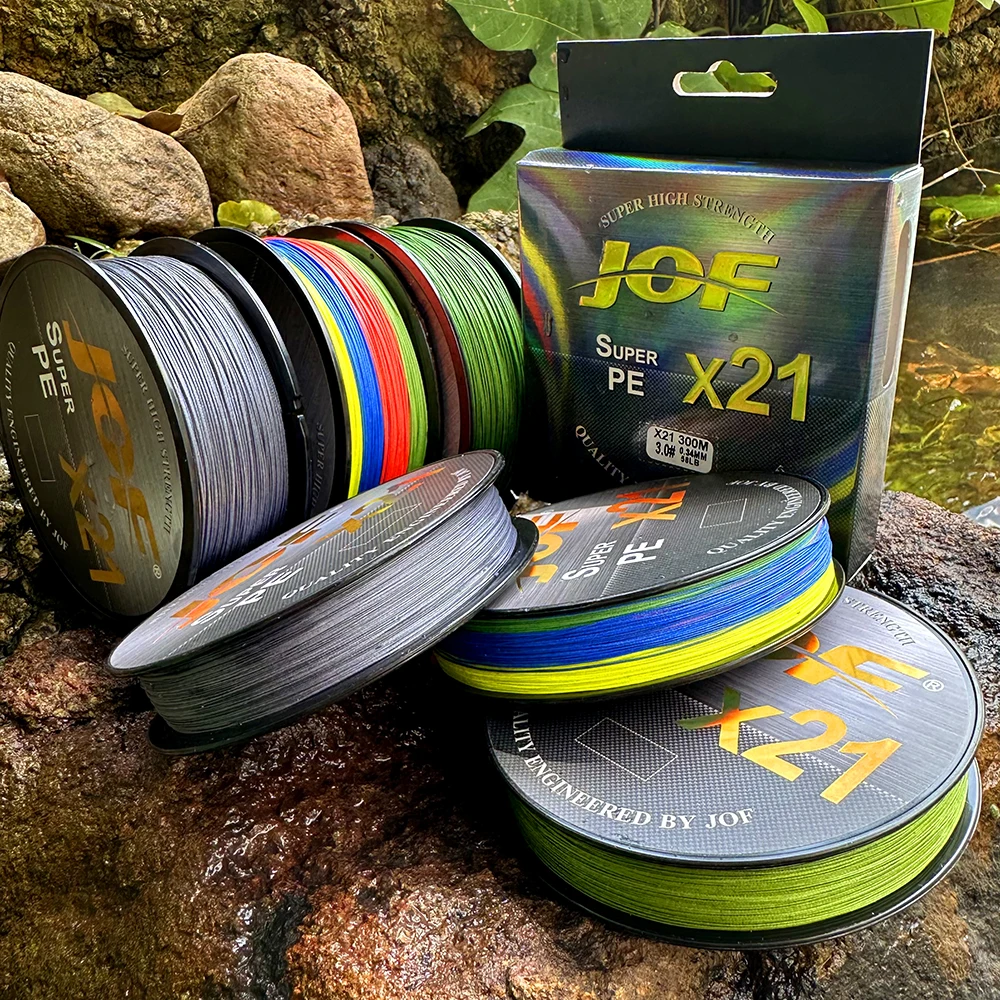 Trenzado JOF X21 de 300m – Multifilamento para carpa - imagen 2
