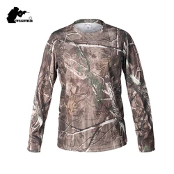AFT01 Camiseta de pesca táctica manga larga secado rápido
