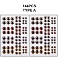 144Pcs Type A