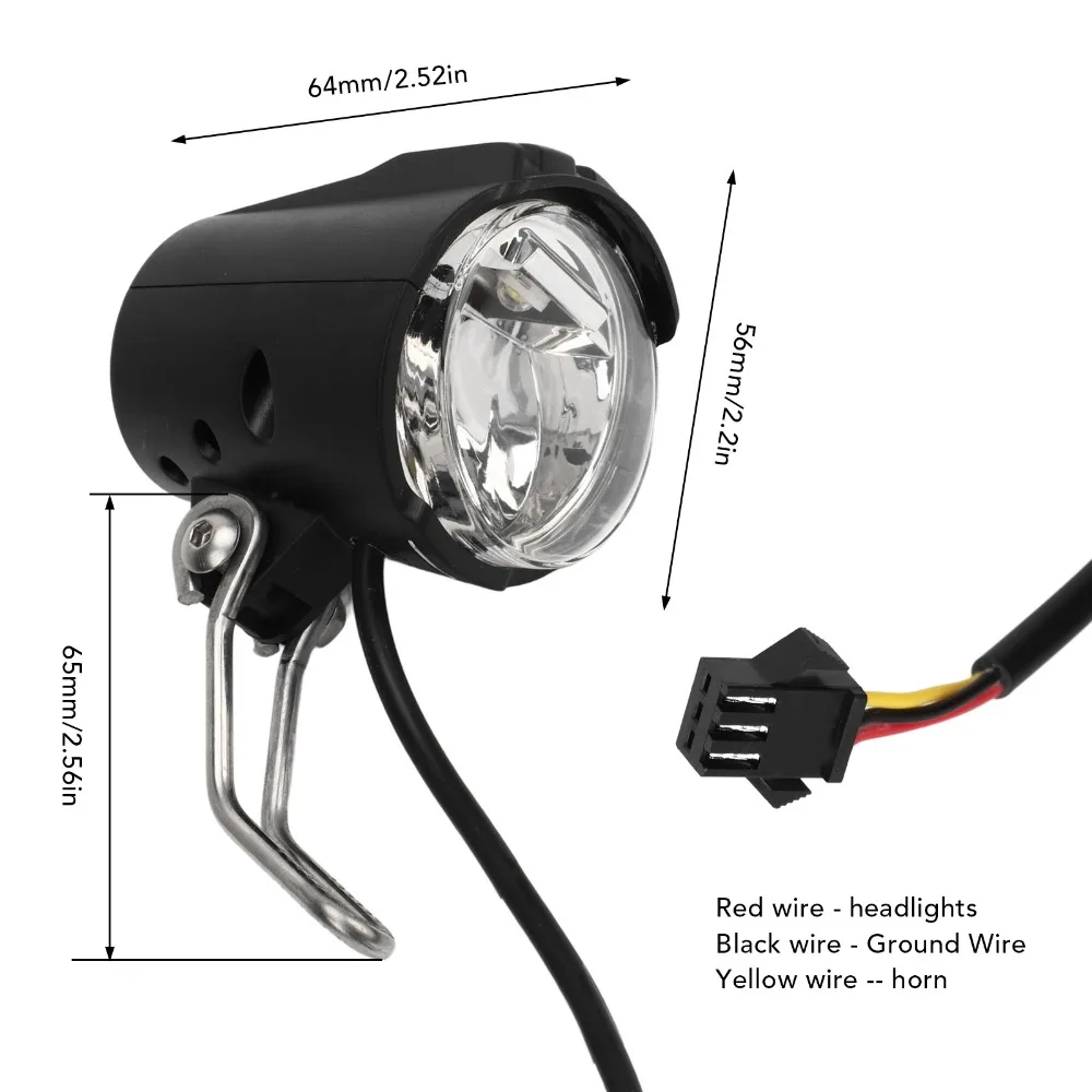 Luz LED delantera para pesca nocturna 12V-60V IPX4 - imagen 2