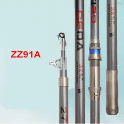 ZZ91A XXH caña de pescar fibra de carbono sin carrete