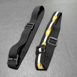 Correa para la cabeza elástica negra de alta calidad, diadema ajustable para linterna, faro para exteriores, 1 ud.