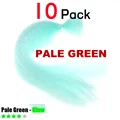 10packs pale green