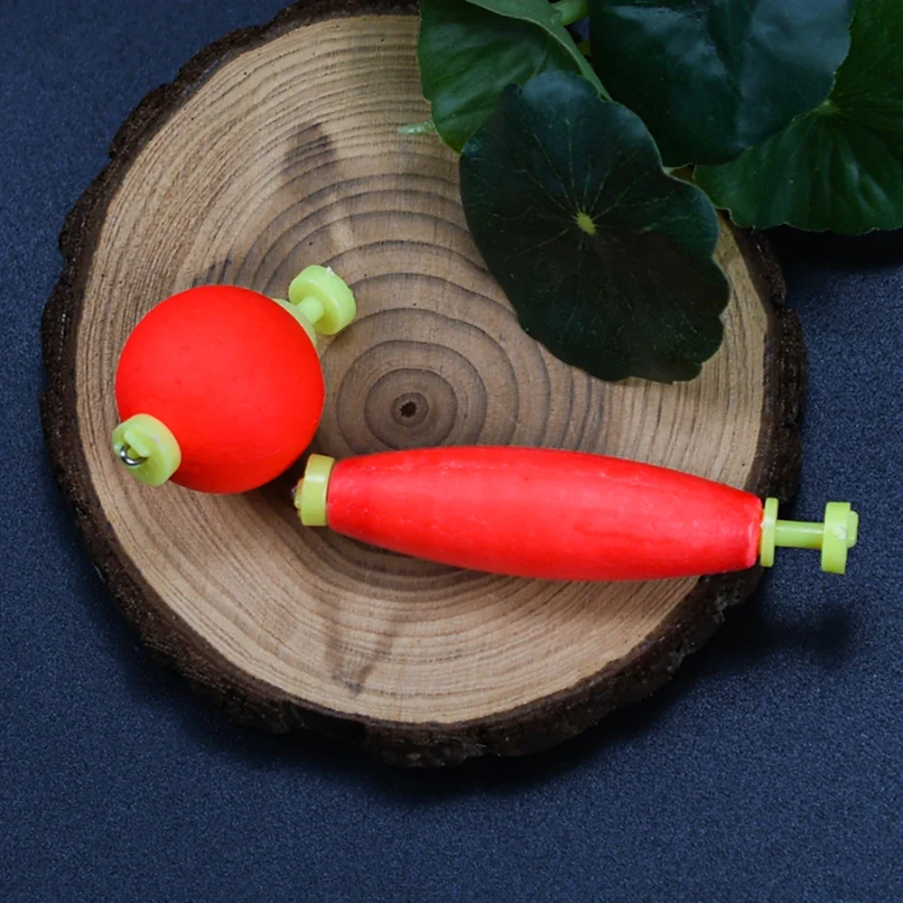 Bobbers ponderados para pesca, flotador de espuma para cigarros, boya EVA, indicadores de huelga de forma ovalada, flotador de pesca a presión, lubina, trucha, tipo de pez, 6 uds. - imagen 5