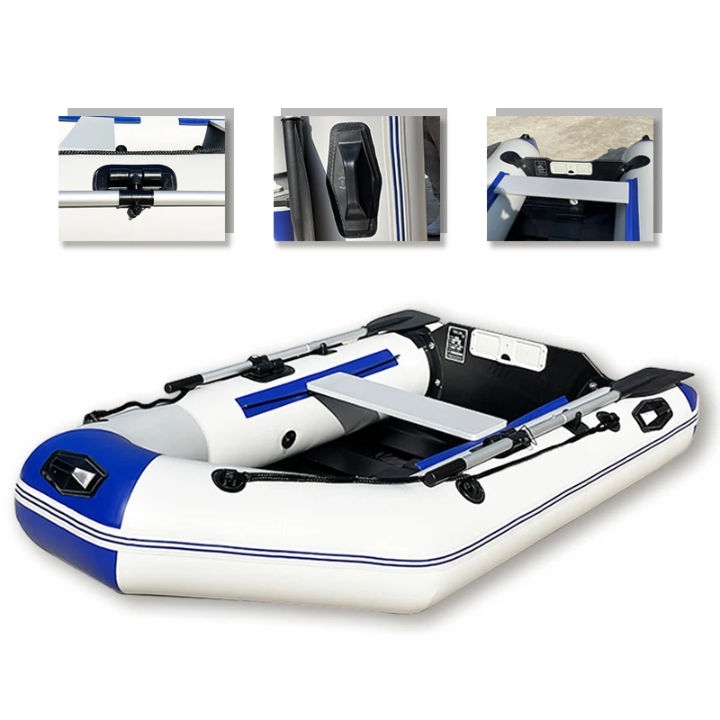 Bote inflable con bomba de aire, bolsa de transporte, Remo - imagen 5