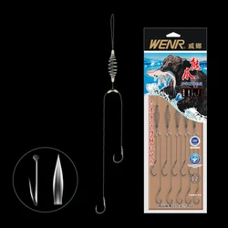 Gancho Feeder Doble Acero Inoxidable para Carpa