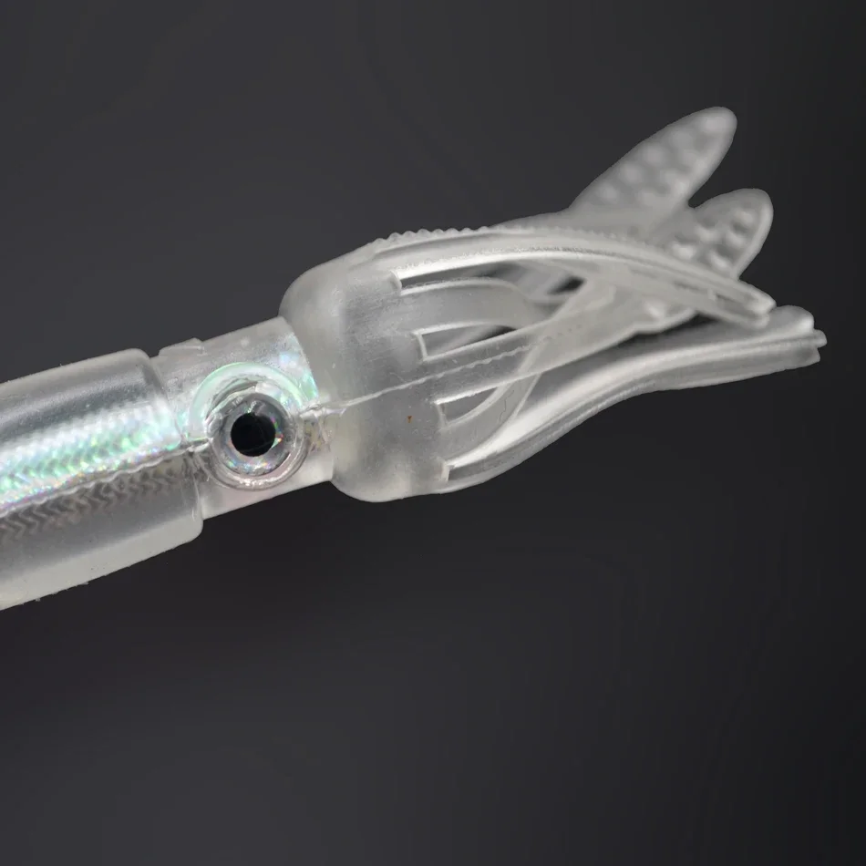MNFT 1 Uds. Señuelo blando de pesca, Señuelos de Pesca de calamar, accesorios de señuelo de pesca de pulpo, cebo blando para Wobbler de mar - imagen 4