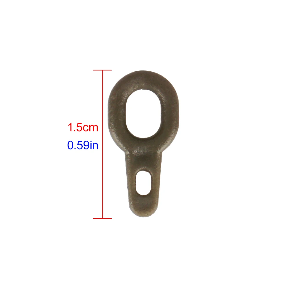 Hirisi Plomos deslizantes con clips para montaje helicóptero carpa - imagen 3