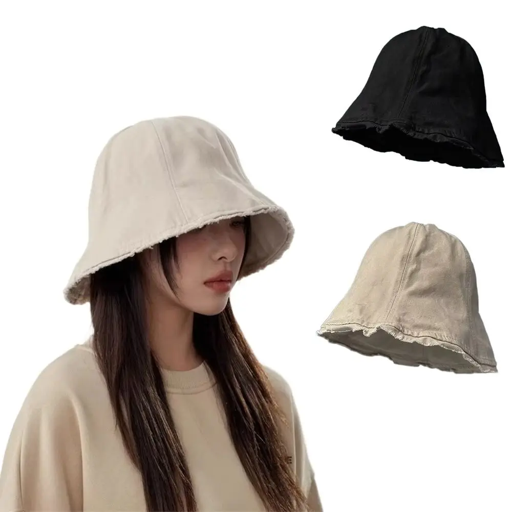 Sombrero de pescador versátil de moda ala de gran tamaño protección UV sombrero de pescador gorra de protección solar plegable Unisex - imagen 4