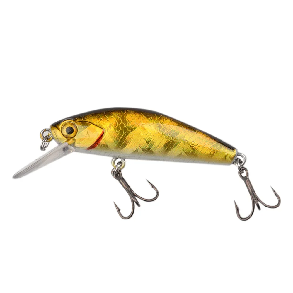 Señuelo de Pesca de pececillos que se hunde, cebo Artificial duro, ojos 3D, 6,5 cm, 10,5g, cebos de plástico para lubina, 5 unidades por lote - imagen 5