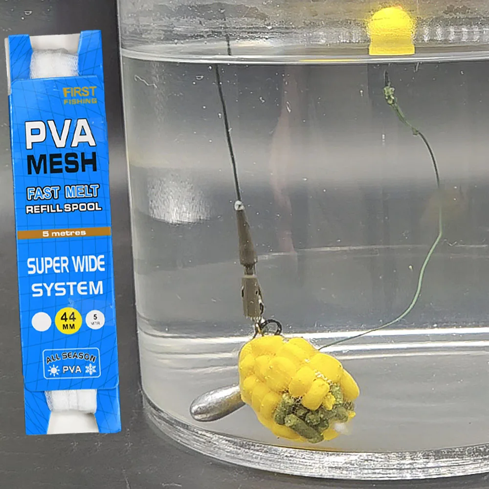 Bolsas de malla soluble PVA para carpfishing – Boilies y cebos - imagen 2
