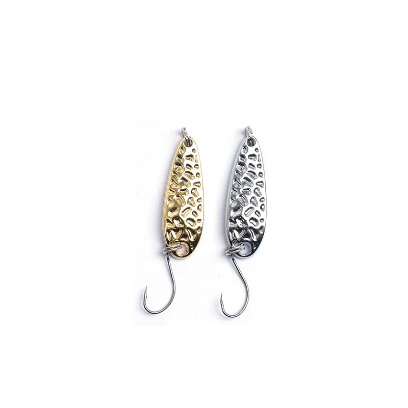 OUTKIT nuevo 1 Uds trucha/señuelo de lubina Spoonbait Spinners cuchara bobina Artificial/cebo duro lentejuelas para aparejos de pesca de carpa/Wobblers - imagen 2