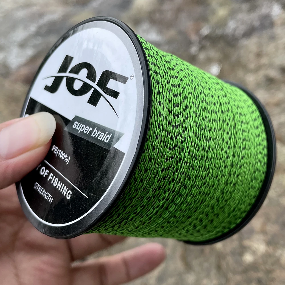 Línea trenzada de punto de 0,11mm-0,5mm, alambre de Pe de pescado de carpa de 300M, 4 hebras, 10 50 60 80LB, cable de pesca en hielo de alta calidad, colores mezclados - imagen 3