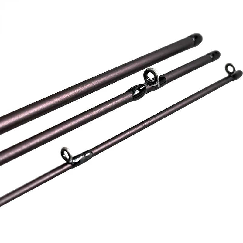 TAKEDO TN93 454UL cañas de viaje portátiles 4 secciones ultraligeras cañas de pescar de viaje para trucha fibra de carbono fundición giratoria ultraligera - imagen 4