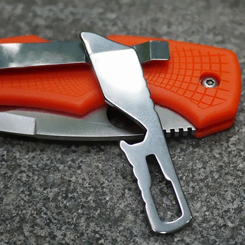 Equipo de herramientas de pesca pequeño multifuncional de acero inoxidable para exteriores, llave Hexagonal portátil, abridor de botellas, suministros de pesca - imagen 3