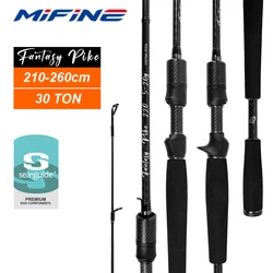 Caña de spinning Mifine Fantasy Pike – Carbono 30T ultraligero