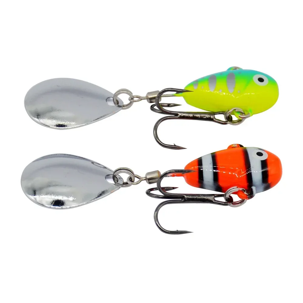 ZWICKE-Mini señuelo de pesca de Metal con cuchara, aparejos de pesca, Pin Crankbait, vibración, Spinner, hundimiento, 1 unidad, 16g, 2,2 cm, nuevo - imagen 5