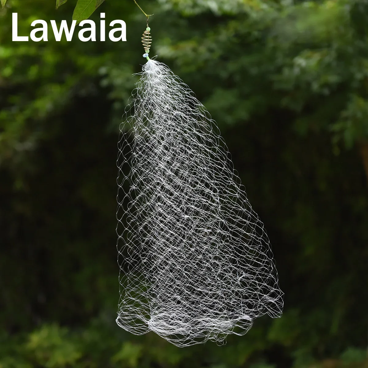 Lawaia red adhesiva de pesca con cuentas luminosas nocturnas, anillo de rodamiento de bolas, conector de red de enmalle fundido, herramientas de trampa de agua dulce, aparejos - imagen 5