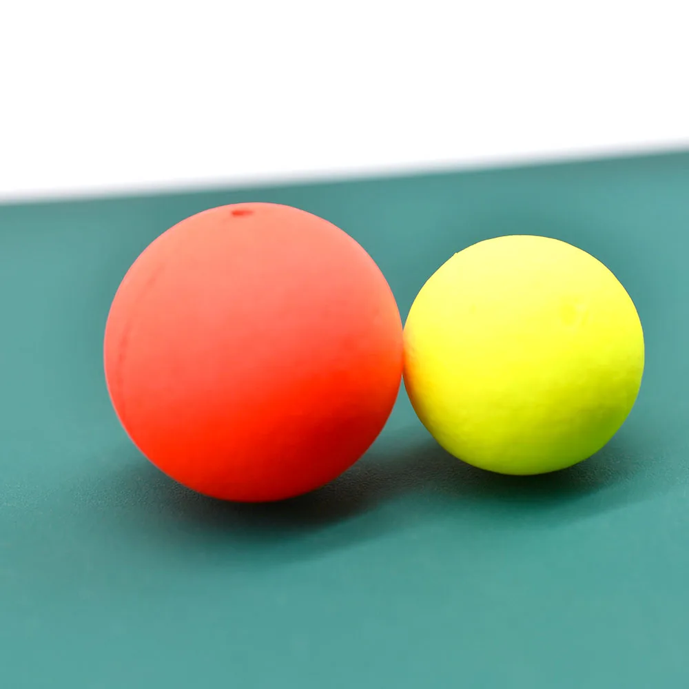 MNFT 20 piezas flotadores de espuma, cuentas de bolas, flotador de Pompano, Material de aparejo inferior para pesca en agua dulce y salada, cebo falso - imagen 3