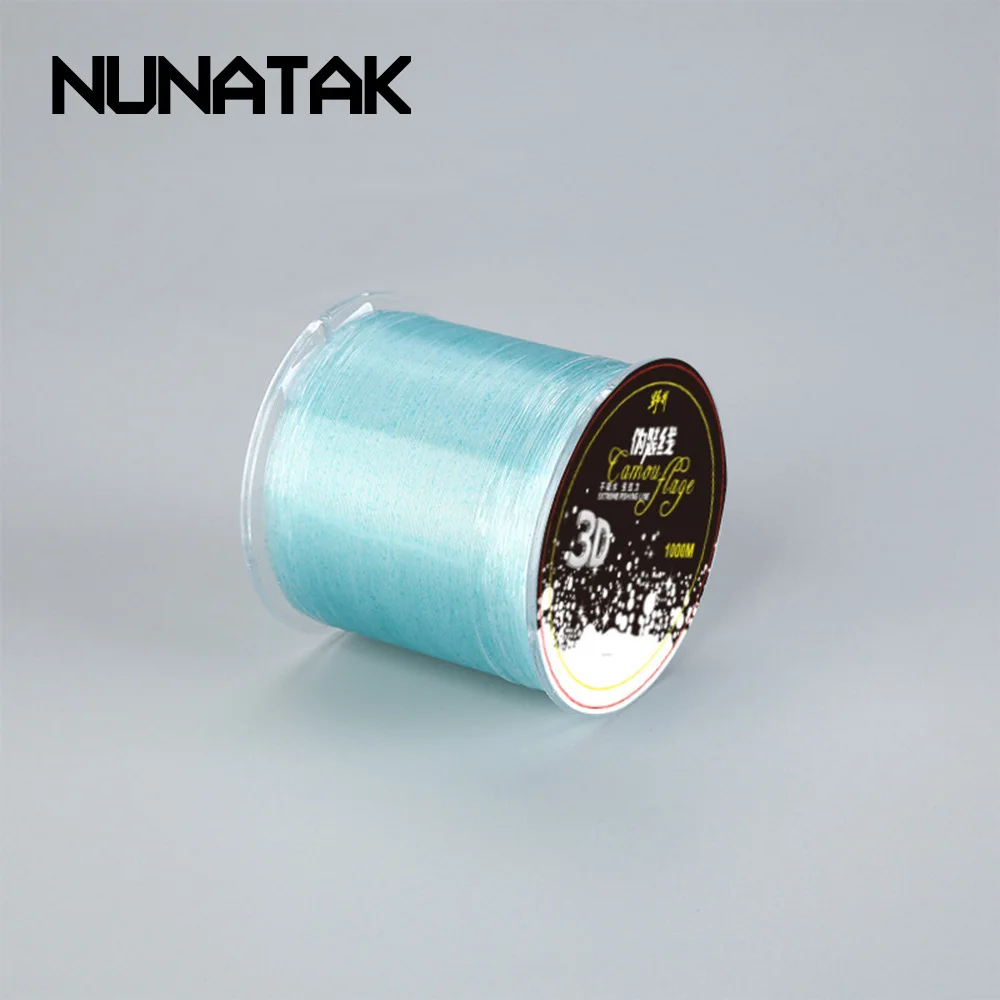 NUNATAK-sedal de pesca Invisible, 2024 M, sedal de nailon fuerte y liso, Sedal supersuave de camuflaje para pesca en el mar, novedad de 500 - imagen 5