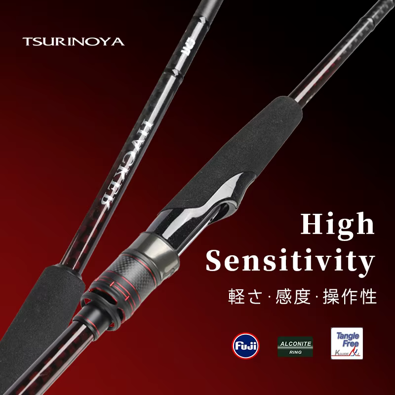 TSURINOYA PROFLEX caña de bass acción rápida sensibilidad - imagen 3