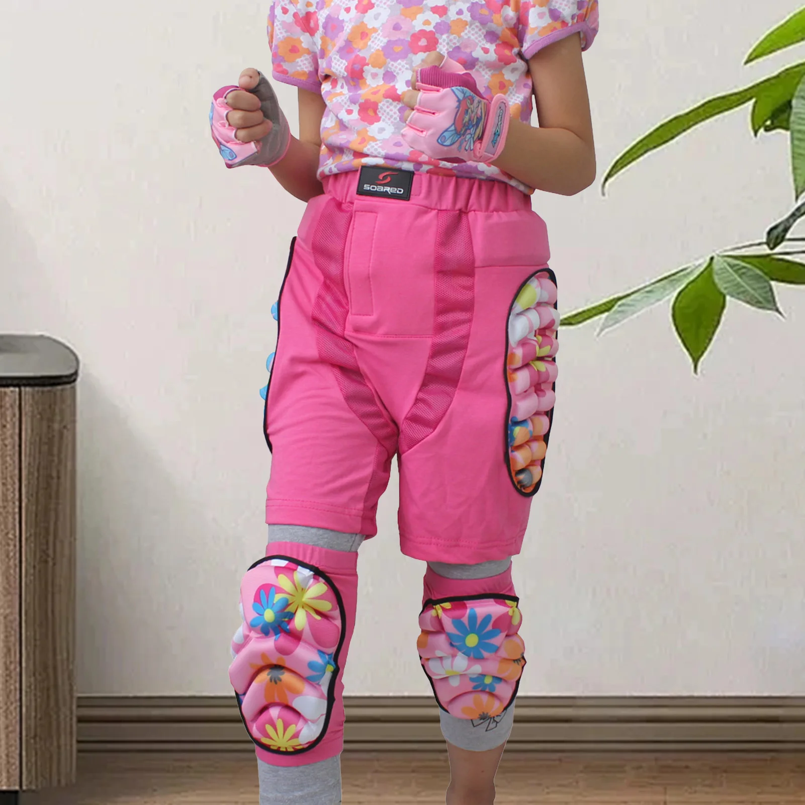 Almohadilla protectora Universal para esquí, Protector de glúteos para patinaje sobre ruedas, esquí al aire libre en invierno, almohadilla protectora gruesa de EVA anticaída para cadera - imagen 4