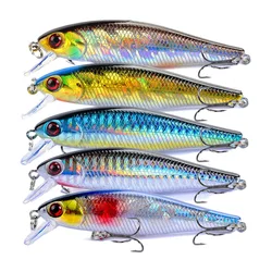 Jerkbait Minnow 8,5cm 9,2g – Señuelo hundido para pesca de Bass y Lucio