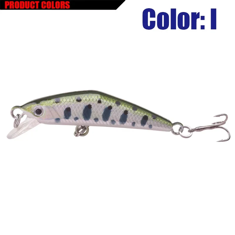 1Pc Jerkbat Mini señuelo de pesca 45mm 3g hundimiento Minnow Wobbler señuelo duro lubina Pike Peche Isca cebo Artificial aparejos - imagen 5