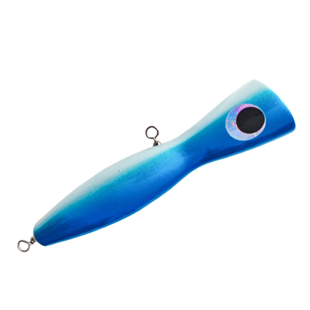 Señuelo Popper Swolfy de Madera para Pesca en Superficie de Agua Salada - imagen 2